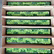 Panneaux muraux rectangulaires en bois massif avec mousse scandinave vivante