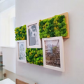 Cadre mural pour 3 photos mousse scandinave stabilisée