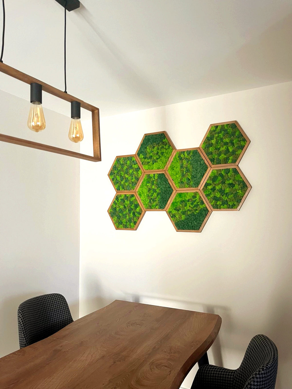 Panneau Mural Hexagonal – Diamètre 30 cm
