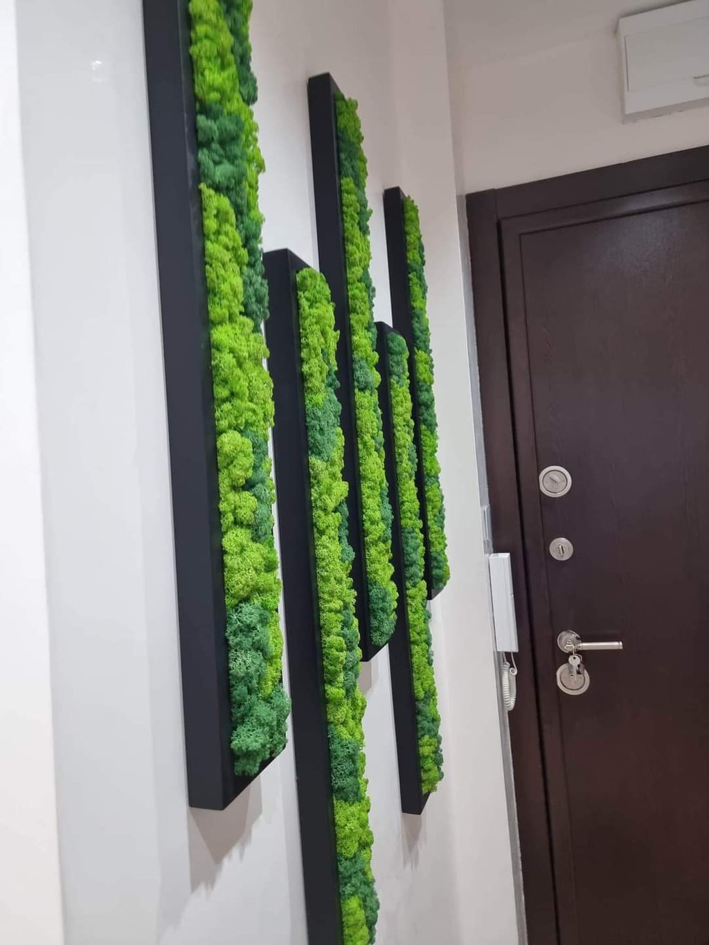 Panneaux Muraux Rectangulaires en Bois Massif