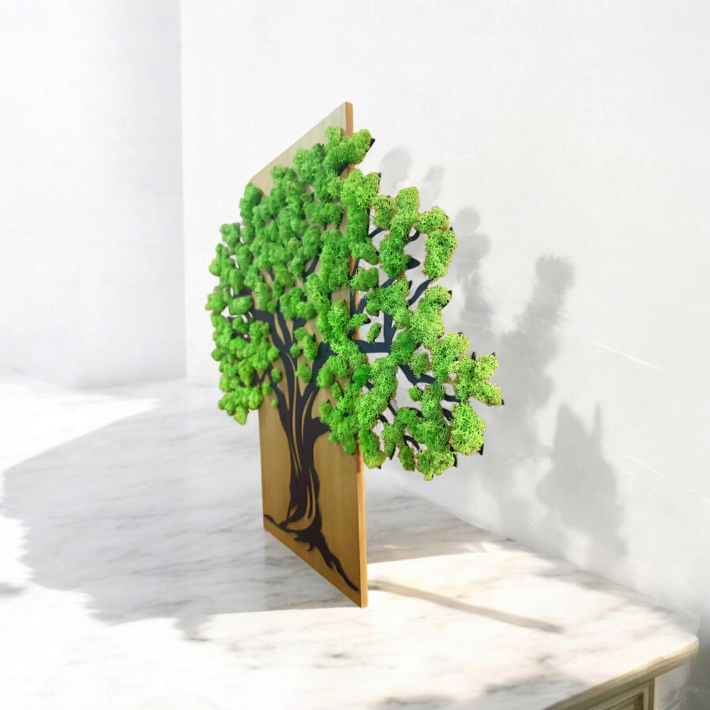 Tableau Végétal Mural « Arbre de Vie » – 75 × 60 cm