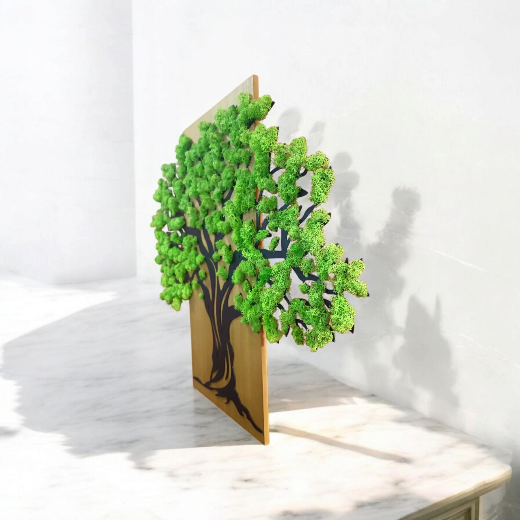 Tableau Végétal Mural « Arbre de Vie » – 75 × 60 cm