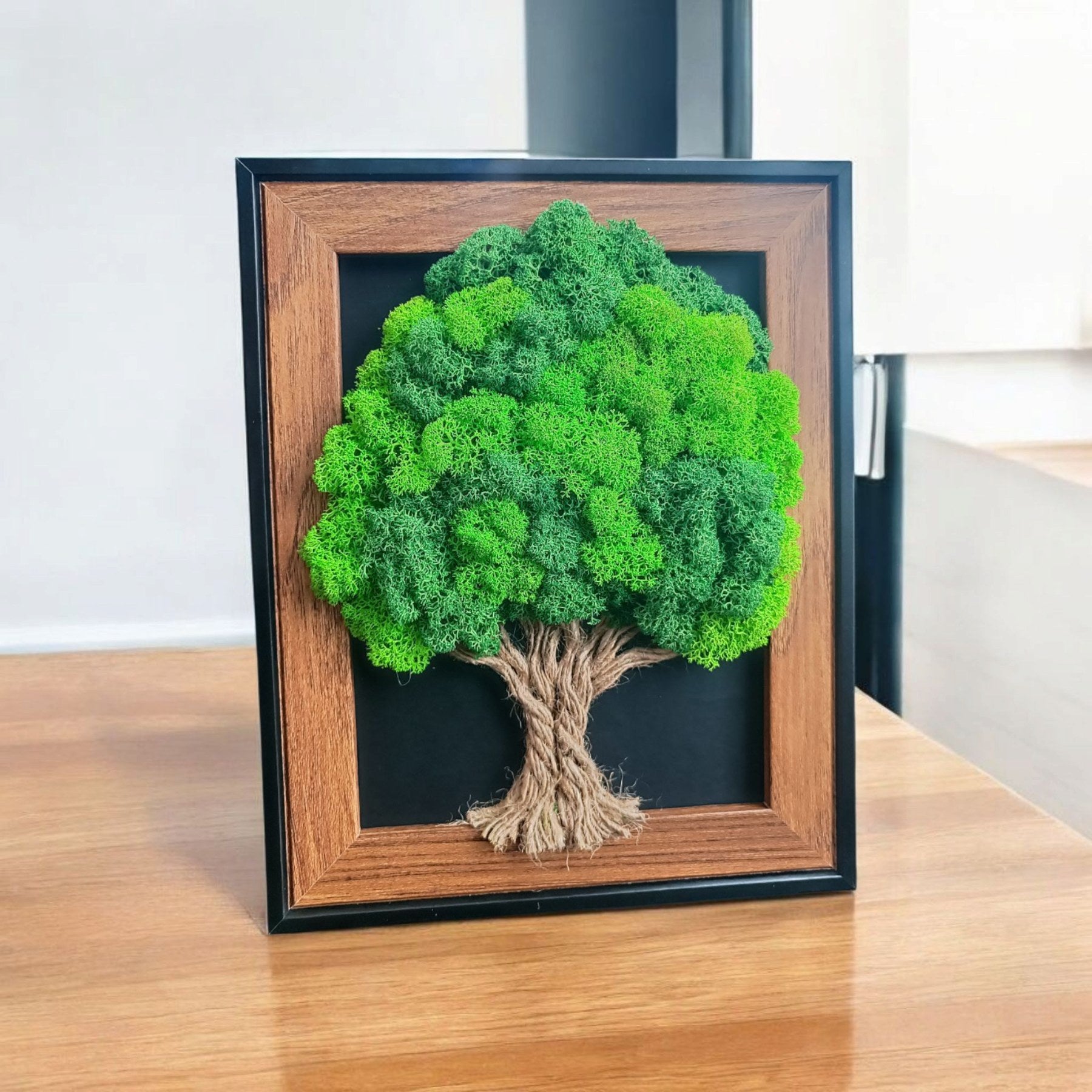 Tableau Végétal « Arbre de Vie » – 25 × 20 cm