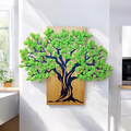 Tableau végétal mural “L’Arbre de Vie” – 75 × 60 cm